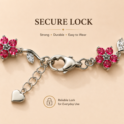 Bow Bracelet White