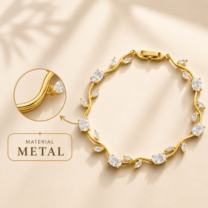 Tulip Bracelet White