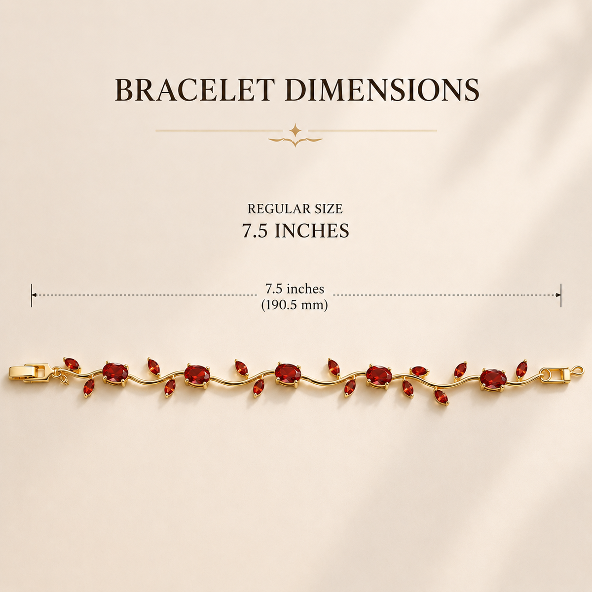 Tulip Bracelet White